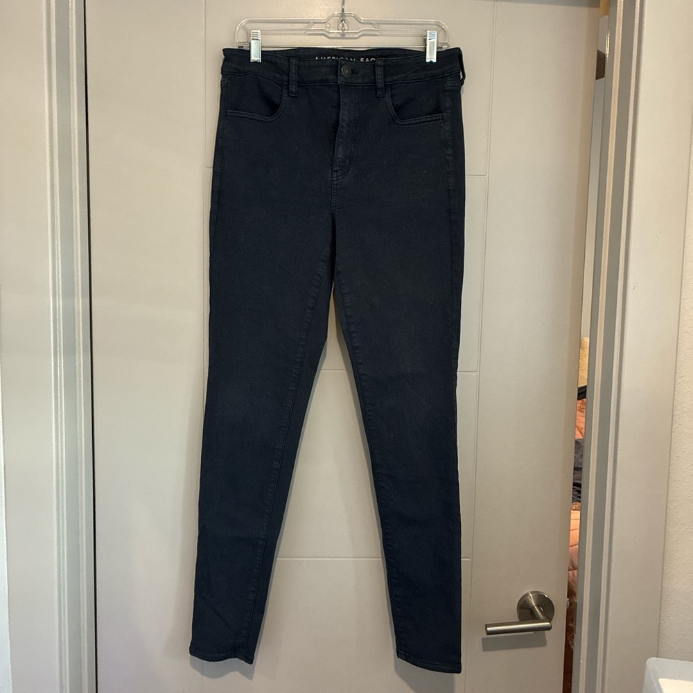 American Eagle Outfitters Dark Blue Skinny Jeans